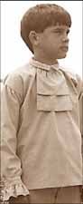 Pattern for
Boy's Authentic American Shirt
size 8 to 14